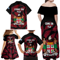fiji-rugby-family-matching-off-shoulder-maxi-dress-and-hawaiian-shirt-flying-fijians-red-palm-tree-version