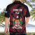Fiji Rugby Hawaiian Shirt Flying Fijians Red Palm Tree Version LT01 - Polynesian Pride