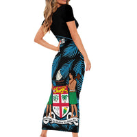 fiji-rugby-short-sleeve-bodycon-dress-flying-fijians-blue-palm-tree-version
