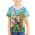 Hawaii Christmas Santa Claus Kid Hawaiian Shirt Mele Kalikimaka Tropical Beach