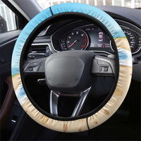 Hawaii Christmas Santa Claus Steering Wheel Cover Mele Kalikimaka Tropical Beach LT01 - Polynesian Pride