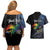 Personalised Polynesian Memorial Couples Matching Off Shoulder Short Dress and Hawaiian Shirt As Long As I Breathe You'll Be Remembered