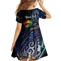 Personalised Polynesian Memorial Family Matching Mermaid Dress and Hawaiian Shirt As Long As I Breathe You'll Be Remembered LT01 - Polynesian Pride