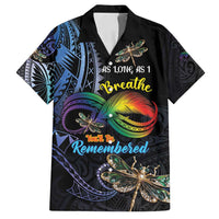 Personalised Polynesian Memorial Family Matching Tank Maxi Dress and Hawaiian Shirt As Long As I Breathe You'll Be Remembered LT01 Dad's Shirt - Short Sleeve Colorful - Polynesian Pride