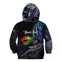 Personalised Polynesian Memorial Kid Hoodie As Long As I Breathe You'll Be Remembered