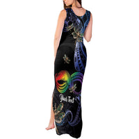 Personalised Polynesian Memorial Tank Maxi Dress As Long As I Breathe You'll Be Remembered LT01 - Polynesian Pride
