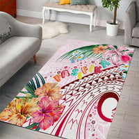 Pasifika Festival Area Rug Tribal Pattern Tropical Style