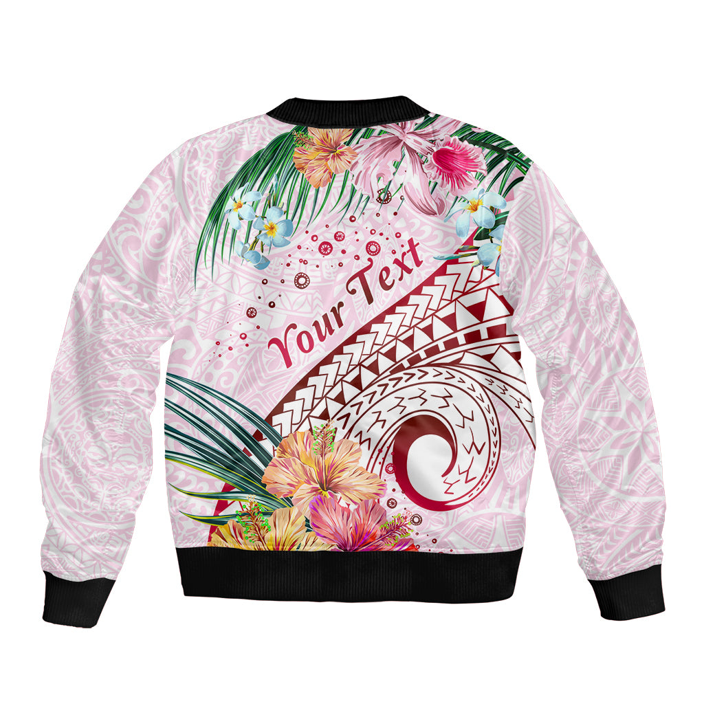 Pasifika Festival Bomber Jacket Tribal Pattern Tropical Style LT01 - Polynesian Pride