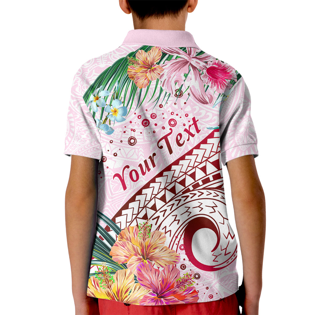 Pasifika Festival Kid Polo Shirt Tribal Pattern Tropical Style LT01 - Polynesian Pride