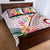 Pasifika Festival Quilt Bed Set Tribal Pattern Tropical Style