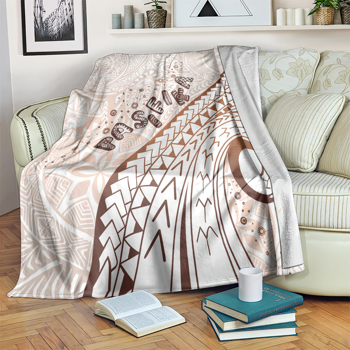 Pasifika Festival Blanket Vintage Tribal Pattern