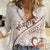 Pasifika Festival Women Casual Shirt Vintage Tribal Pattern LT01 Female Brown - Polynesian Pride