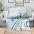 Pasifika Festival Blanket Tribal Pattern Blue Version