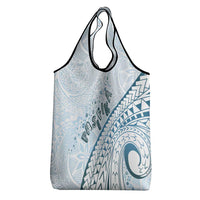 Pasifika Festival Grocery Bag Tribal Pattern Blue Version LT01 - Polynesian Pride