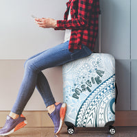 Pasifika Festival Luggage Cover Tribal Pattern Blue Version LT01 - Polynesian Pride
