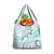 Pasifika Festival Grocery Bag Tribal Pattern Teal Version