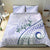 Pasifika Festival Bedding Set Tribal Pattern Violet Version