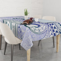 Pasifika Festival Tablecloth Tribal Pattern Violet Version