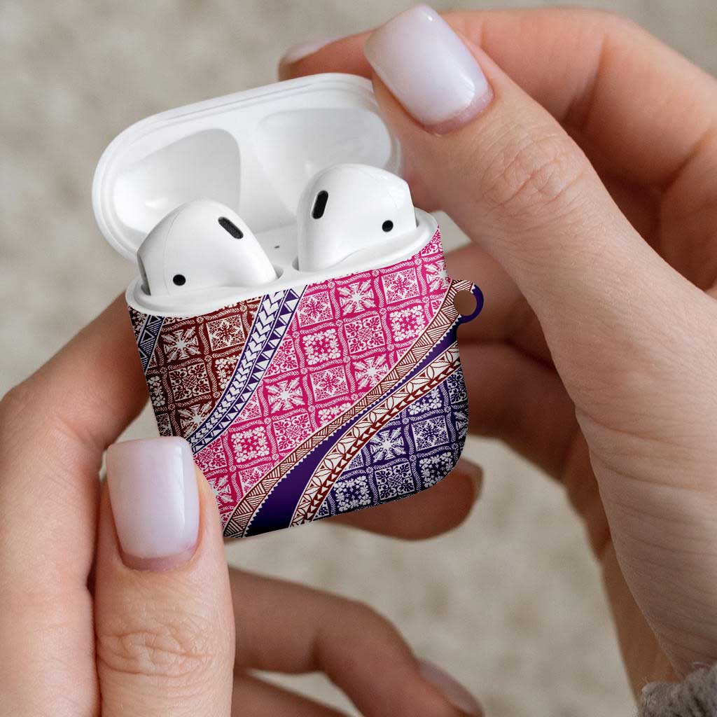 Hawaiian Quilt Pattern AirPods Case Sweet Color Mixed LT01 - Polynesian Pride