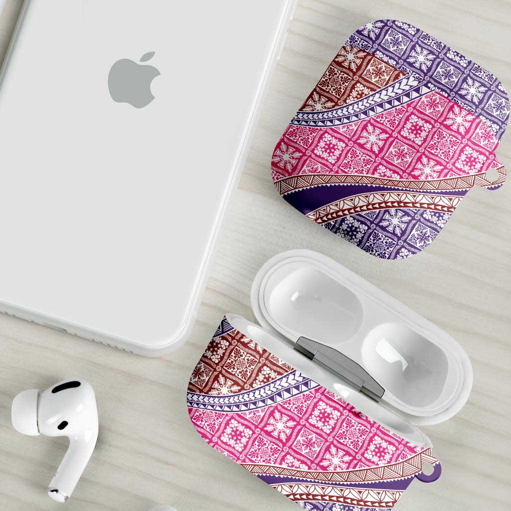 Hawaiian Quilt Pattern AirPods Case Sweet Color Mixed LT01 - Polynesian Pride