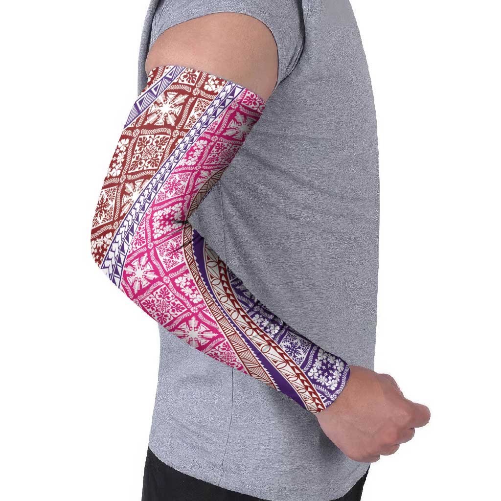 Hawaiian Quilt Pattern Arm Sleeves Sweet Color Mixed LT01 - Polynesian Pride