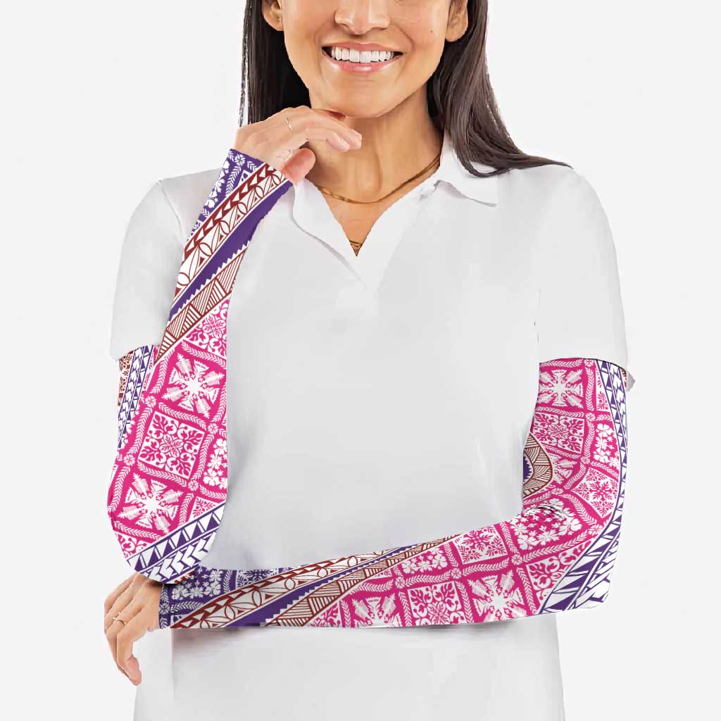 Hawaiian Quilt Pattern Arm Sleeves Sweet Color Mixed LT01 - Polynesian Pride
