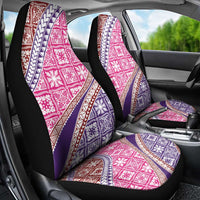 Hawaiian Quilt Pattern Car Seat Cover Sweet Color Mixed - Polynesian Pride