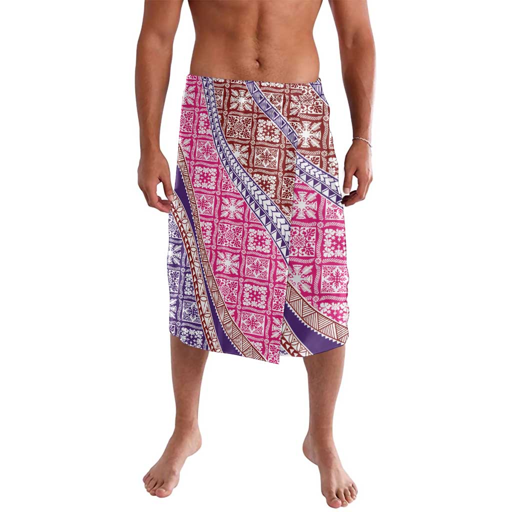 Hawaiian Quilt Pattern Lavalava Sweet Color Mixed - Polynesian Pride