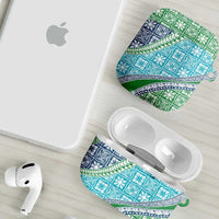 Hawaiian Quilt Pattern AirPods Case Fresh Color Mixed - Polynesian Pride