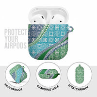 Hawaiian Quilt Pattern AirPods Case Fresh Color Mixed - Polynesian Pride