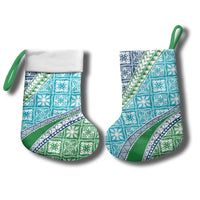 Hawaiian Quilt Pattern Christmas Stocking Fresh Color Mixed - Polynesian Pride