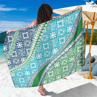 Hawaiian Quilt Pattern Sarong Fresh Color Mixed - Polynesian Pride
