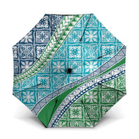 Hawaiian Quilt Pattern Umbrella Fresh Color Mixed - Polynesian Pride