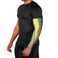 Hawaiian Quilt Pattern Arm Sleeves Special Color Mixed - Polynesian Pride