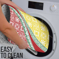 Hawaiian Quilt Pattern Bathroom Set Special Color Mixed - Polynesian Pride