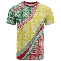 Hawaiian Quilt Pattern T Shirt Special Color Mixed - Polynesian Pride