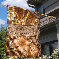 Fiji Masi Garden Flag Bula Fijian Masi Tapa Vintage Style LT01 - Polynesian Pride