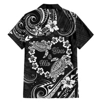 Polynesian Turtle Valentine Hawaiian Shirt You And Me Hibiscus Heart LT01 - Polynesian Pride