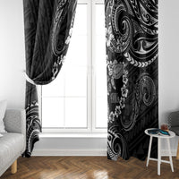 Polynesian Turtle Valentine Window Curtain You And Me Hibiscus Heart LT01 - Polynesian Pride