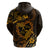 Polynesian Turtle Valentine Hoodie You And Me Gold Hibiscus Heart LT01 - Polynesian Pride