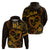 Polynesian Turtle Valentine Hoodie You And Me Gold Hibiscus Heart LT01 - Polynesian Pride