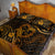 Polynesian Turtle Valentine Quilt Bed Set You And Me Gold Hibiscus Heart LT01 - Polynesian Pride