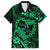 Polynesian Turtle Valentine Family Matching Tank Maxi Dress and Hawaiian Shirt You And Me Green Hibiscus Heart LT01 Dad's Shirt - Short Sleeve Green - Polynesian Pride