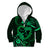 Polynesian Turtle Valentine Kid Hoodie You And Me Green Hibiscus Heart LT01 Zip Hoodie Green - Polynesian Pride