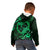 Polynesian Turtle Valentine Kid Hoodie You And Me Green Hibiscus Heart LT01 - Polynesian Pride