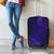 Polynesian Turtle Valentine Luggage Cover You And Me Navy Blue Hibiscus Heart LT01 - Polynesian Pride