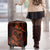 Polynesian Turtle Valentine Luggage Cover You And Me Orange Hibiscus Heart LT01 - Polynesian Pride