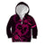 Polynesian Turtle Valentine Kid Hoodie You And Me Pink Hibiscus Heart LT01 Zip Hoodie Pink - Polynesian Pride