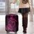 Polynesian Turtle Valentine Luggage Cover You And Me Pink Hibiscus Heart LT01 - Polynesian Pride