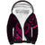 Polynesian Turtle Valentine Sherpa Hoodie You And Me Pink Hibiscus Heart LT01 Unisex Pink - Polynesian Pride